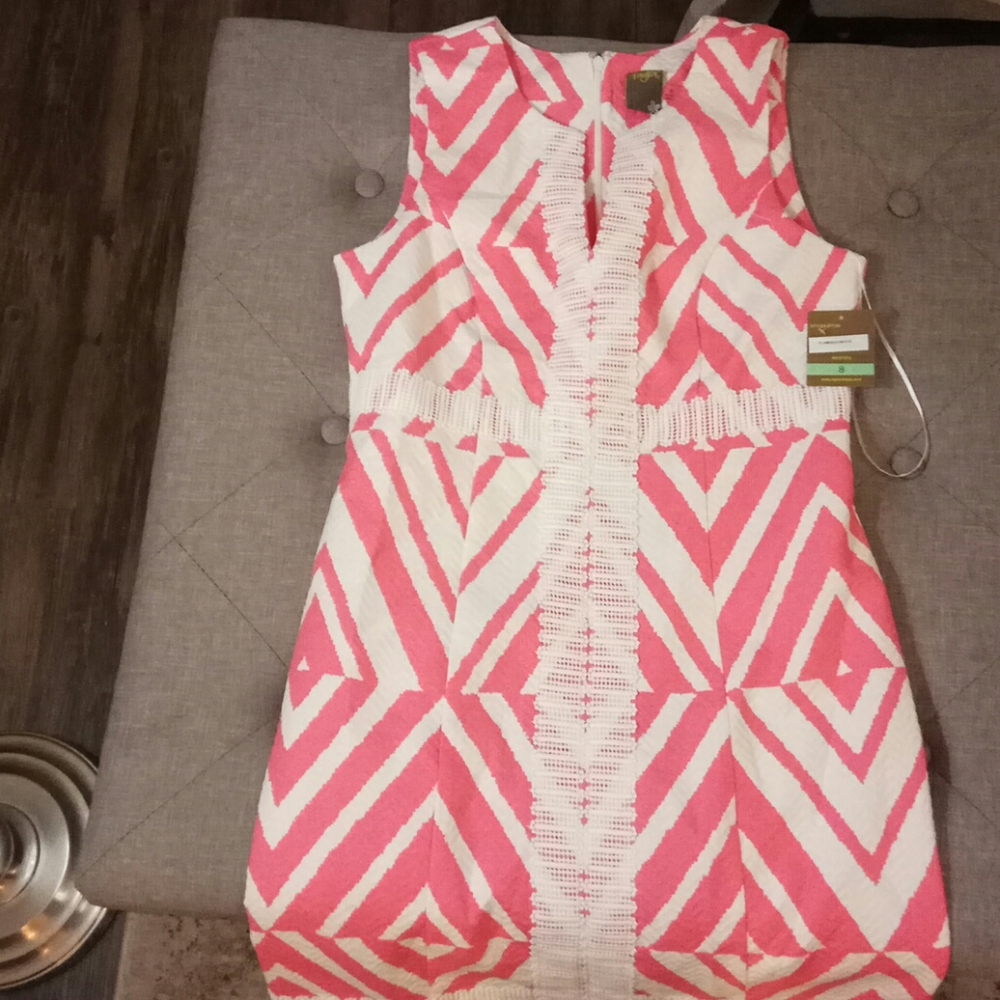 Taylor dress. Diamond print dress.